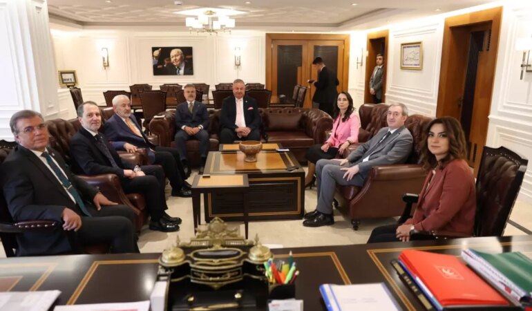 DEM Parti Heyetinin Yeniden Refah ve CHP’ye Ziyareti