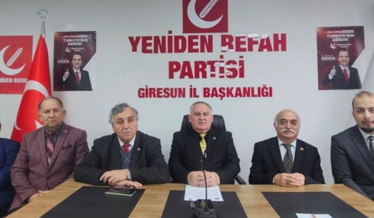 YRP İl Başkanı Gidal, İktidarı Eleştirdi!