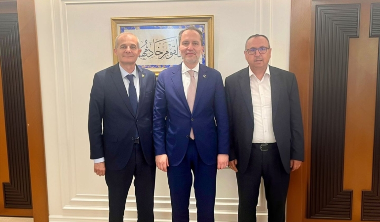 Başkan Yel, Erbakan’ı Ziyaret Etti