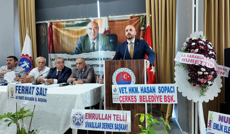 Yeniden Refah Partisi Karabük Yönetimi Çankırılılar Derneği Genel Kurulu’nda Bulundu