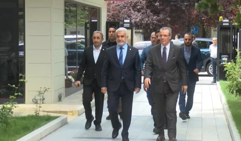 HÜDA-PAR ve Yeniden Refah Arasında Önemli Görüşme