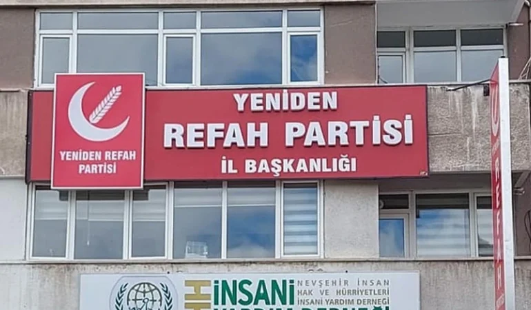 Nevşehir Yeniden Refah Partisi Merkez İlçe Kongresi Yer Değiştirdi