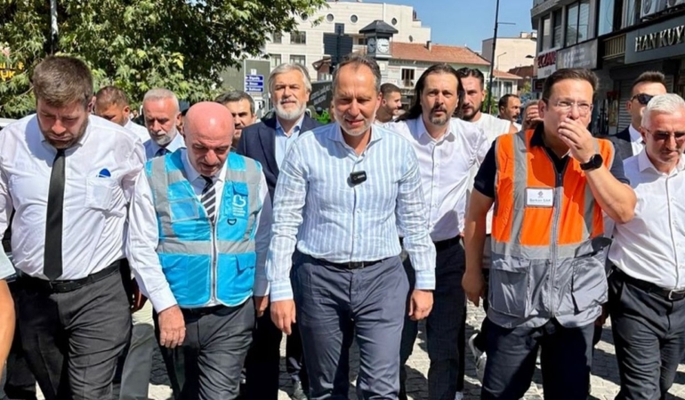 YRP Genel Başkanı Fatih Erbakan Sındırgı’da Deprem Bölgesini İnceledi!