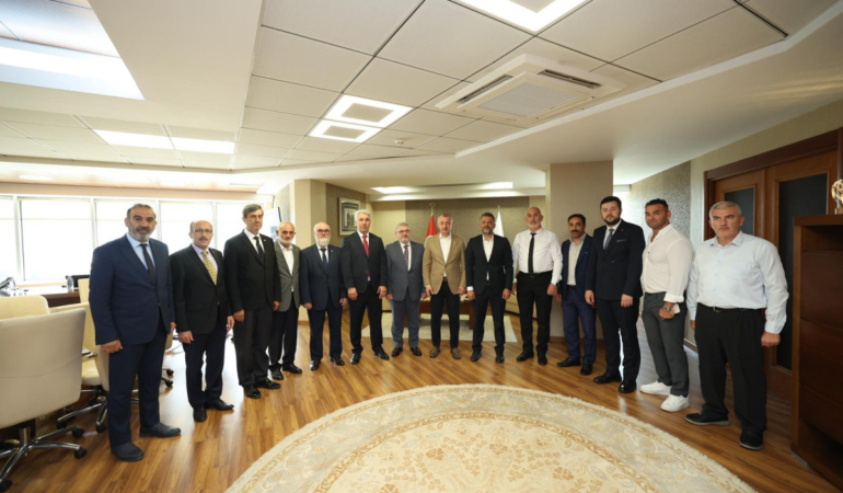 Başkan Büyükakın’ın YRP Ziyareti