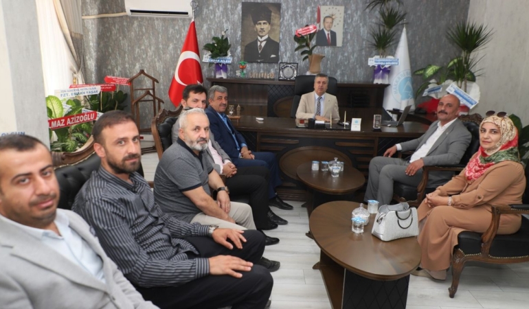 Yeniden Refah Partisi Heyeti’nden Yaşar’a Tebrik Ziyareti